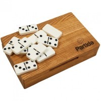 Домино в шкатулке из ясеня Partida (46526)