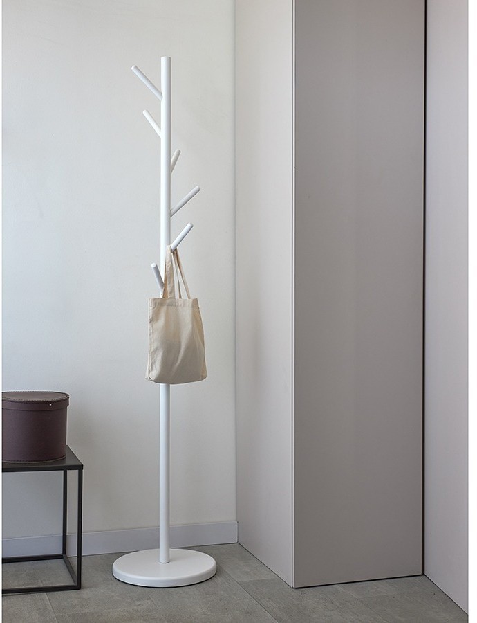 Вешалка напольная forsty, 173 см, белая (78847)