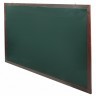 Доска для мела магнитная 100х150 см зеленая деревянная окрашенная рамка Brauberg 236894 (89651)