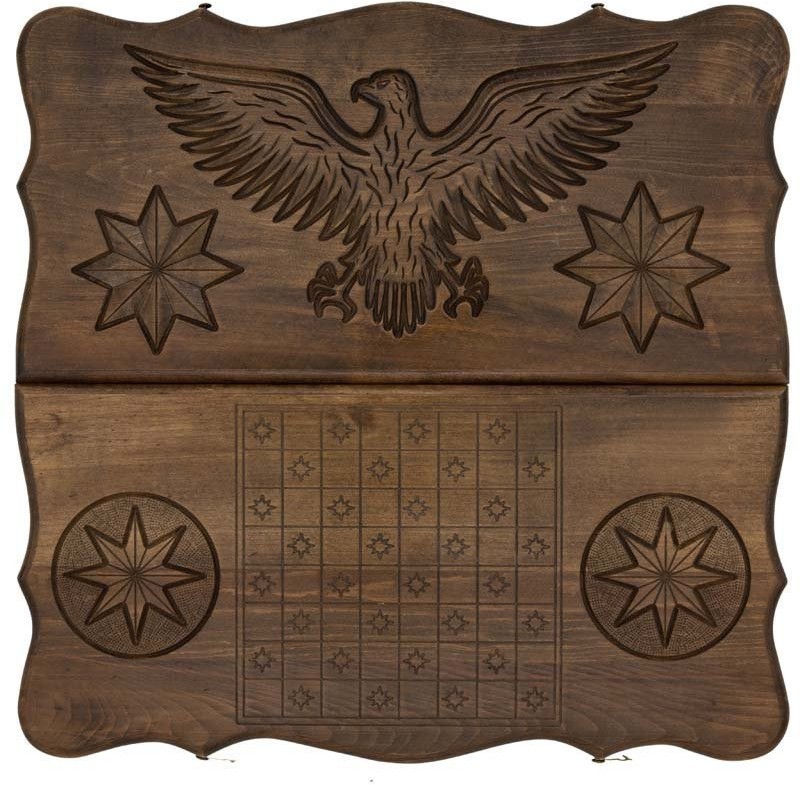 Нарды резные "Орел-4", Ustyan (28681)