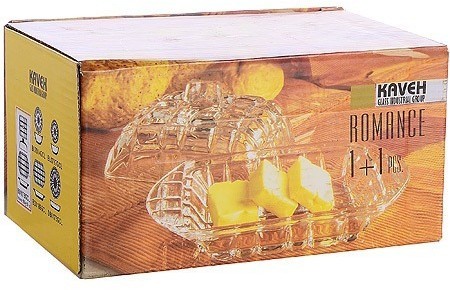 Масленка для сливочного масла с крышкой 190 мл ROMANCE (1179)