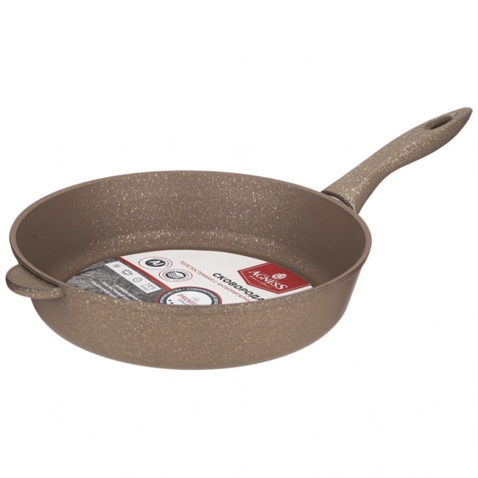 Сковорода agness "экселент" диаметр 28 см (899-137)