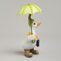 Статуэтка &quot;утка под зонтиком&quot; 10,5х12х20 см Lefard (121-160)