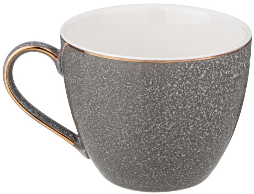 Чайный набор lefard "grain" на 2 пер. 4 пр. 275 мл серый (42-508)