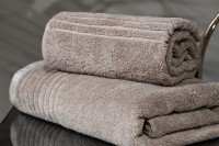 Полотенце Стелла коричневое 70*140 (TT-00012106)