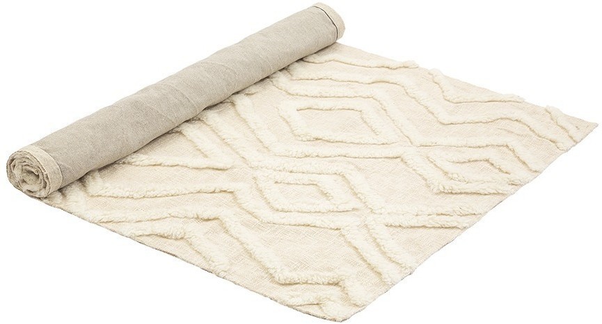 Ковер из новозеландской шерсти и хлопка imphal из коллекции ethnic, 120х180см (76024)