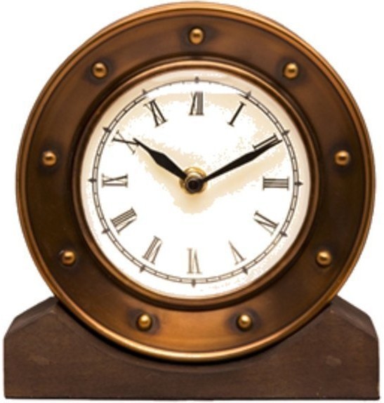 Часы Алейн DTR2104 s/3Med, 16, бронза, дерево, стекло, Bronze, RESTORATION HARDWARE