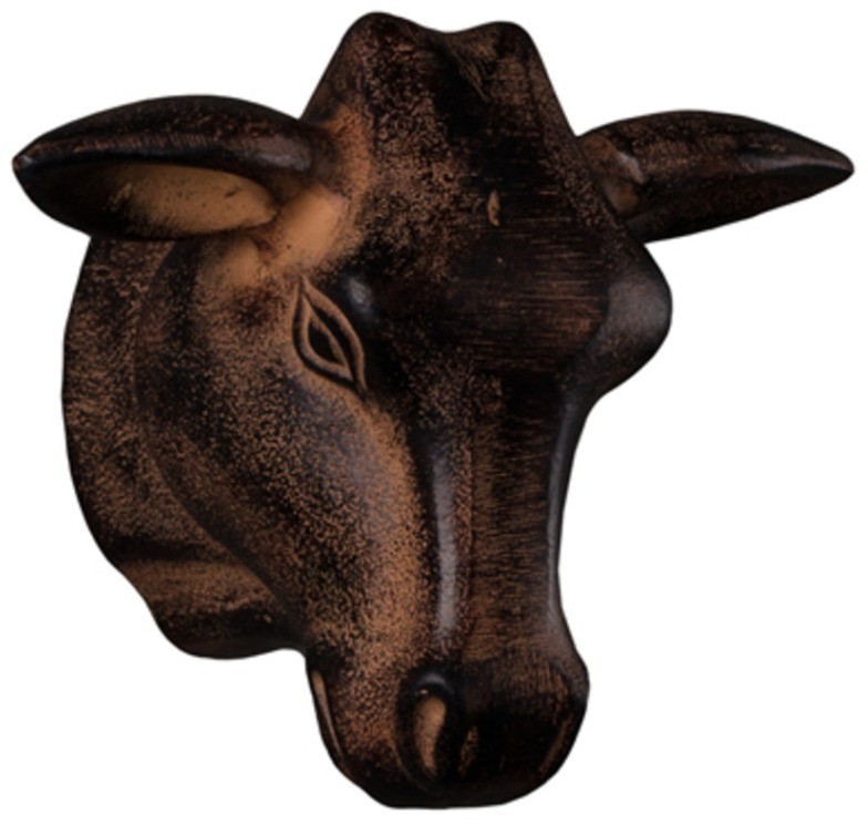 Голова быка 4095-R, металл, Bronze, ROOMERS FURNITURE