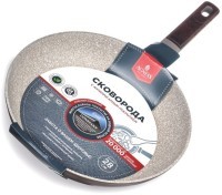 Сковорода с антипригарным покрытием pfluon marble, 28*5,2 см Agness (902-113)