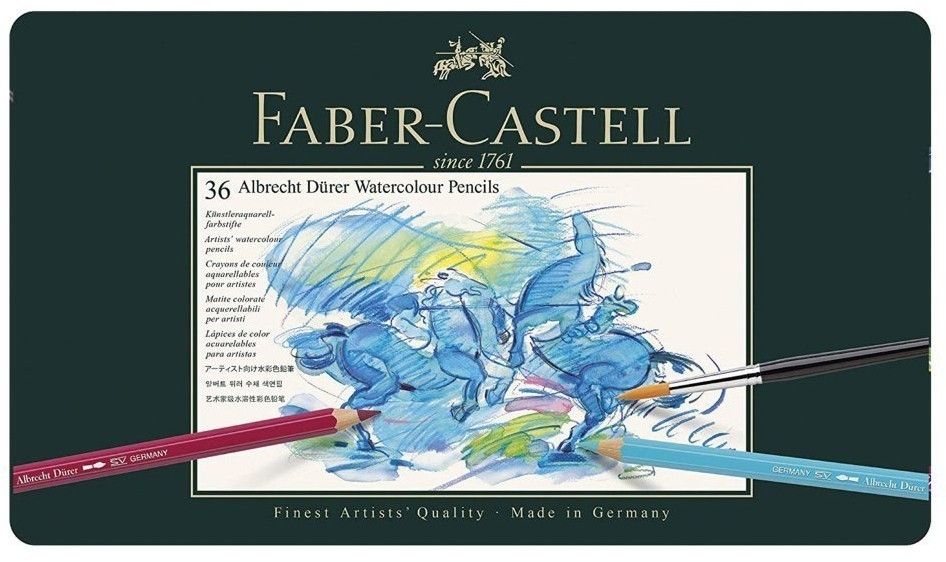 Карандаши акварельные художественные Faber Castell Albrecht Durer 36 цветов в коробке 117536 (64990)