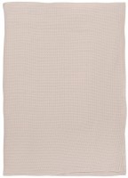 Набор из двух вафельных полотенец изо льна цвета пыльной розы из коллекции essential, 50х70 см (75108)