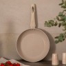 Сковорода agness с антипригарным покрытием "latte", 24х4,8см (932-502)