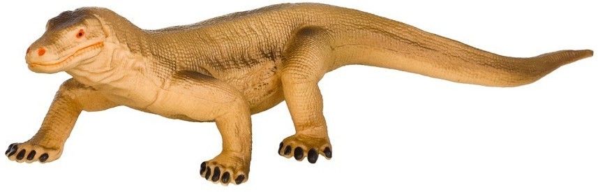 Набор фигурок животных серии "Мир диких животных": енот, рысь, орангутан с детенышем, варан, дерево (набор из 6 предметов) (MM211-223)