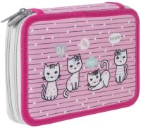 Пенал без наполнения Brauberg Meow 2 отделения 229289 (66604)