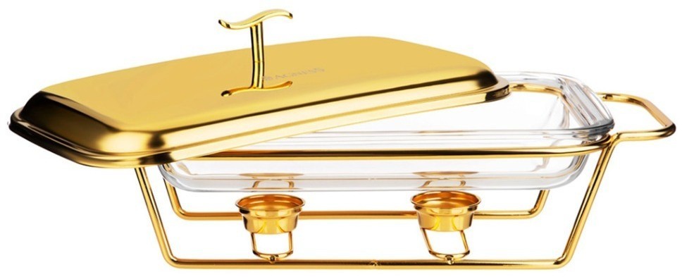 Мармит agness  прямоуг gold 2,2l (781-505)