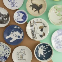 Тарелка 18975, 12,5 см, фарфор, white, blue, TOKYO DESIGN