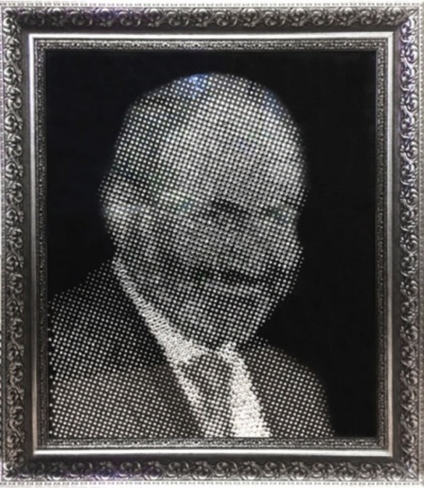 Картина Портрет 28 с кристаллами Swarovski (2082)