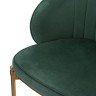 Стул барный coral, велюр, темно-зеленый (71516)