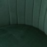 Стул барный coral, велюр, темно-зеленый (71516)