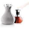 Чайник заварочный tea maker в неопреновом текстурном чехле, 1 л, светло-серый (55027)