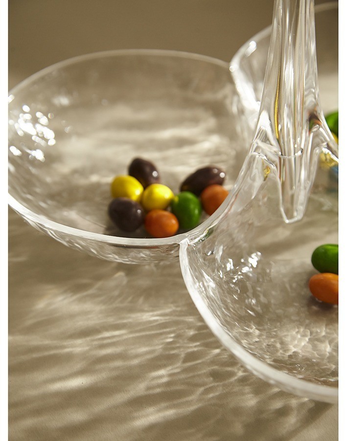 Набор менажниц из акрила arctic, прозрачный, 2 шт. (77574)