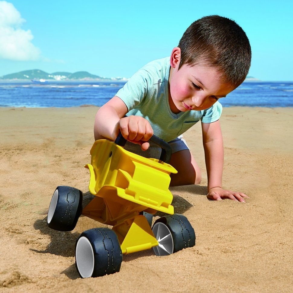Машинка игрушка для песка "Багги в Дюнах", желтая (E4088_HP)
