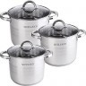 Набор посуды 6пр 4,3+5,7+7,2 л Mayer&Boch Mayer&Boch (30953)