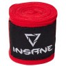 Бинт боксеркий INSANE COBRA, хлопок/нейлон, красный, 3,5 м (2095310)