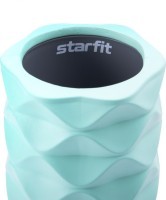 Ролик массажный STARFIT FA-507, средняя жесткость, 32,5x12,5 cм, мятный/серый (1041691)