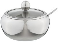 Сахарница agness с ложкой 560 мл диаметр=11 см высота=10 см (912-020)