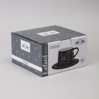 Чайный набор lefard на 1 персону &quot;коты&quot; цвет черный (756-475)