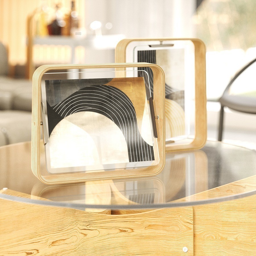 Фоторамка двухсторонняя bellwood, 26х31 см, натуральное дерево (78723)