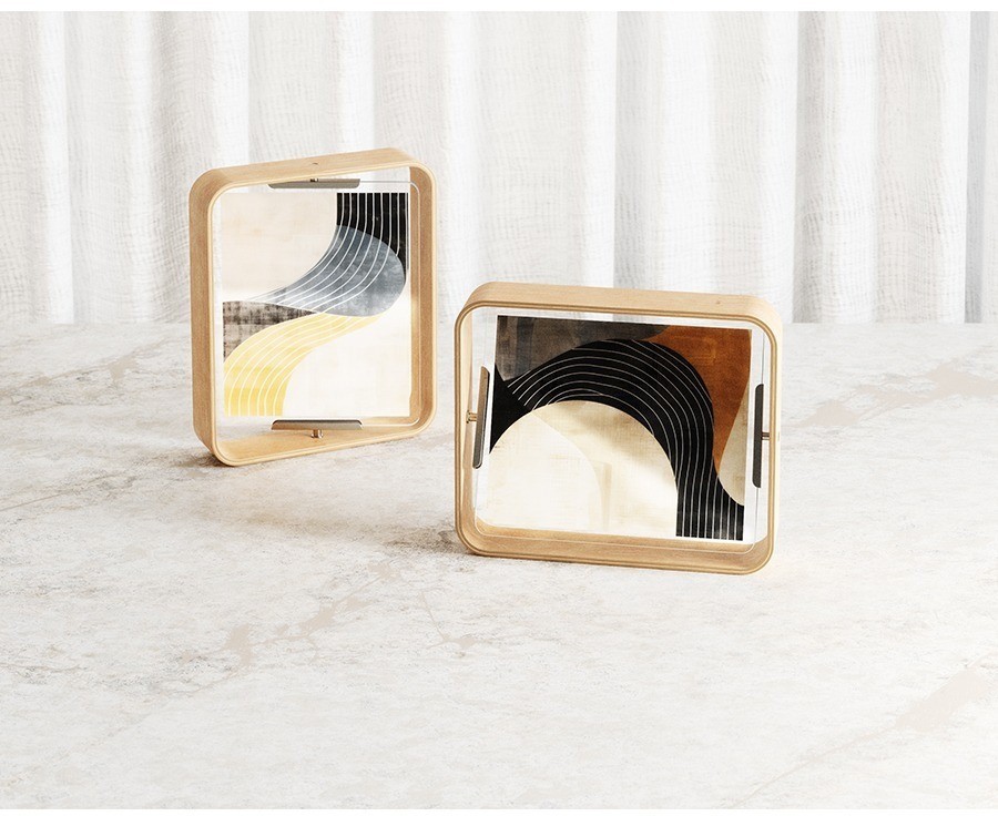 Фоторамка двухсторонняя bellwood, 26х31 см, натуральное дерево (78723)