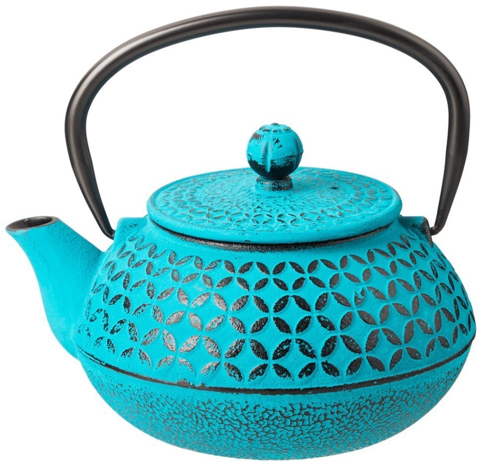 Заварочный чайник чугунный с эмалированным покрытием внутри 850 мл LEFARD (734-087)