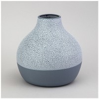 Ваза коллекция &quot;жемчужина&quot; 20*20*21.6см цвет: темно-синий Lefard (374-144)