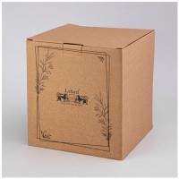 Ваза коллекция &quot;жемчужина&quot; 20*20*21.6см цвет: темно-синий Lefard (374-144)