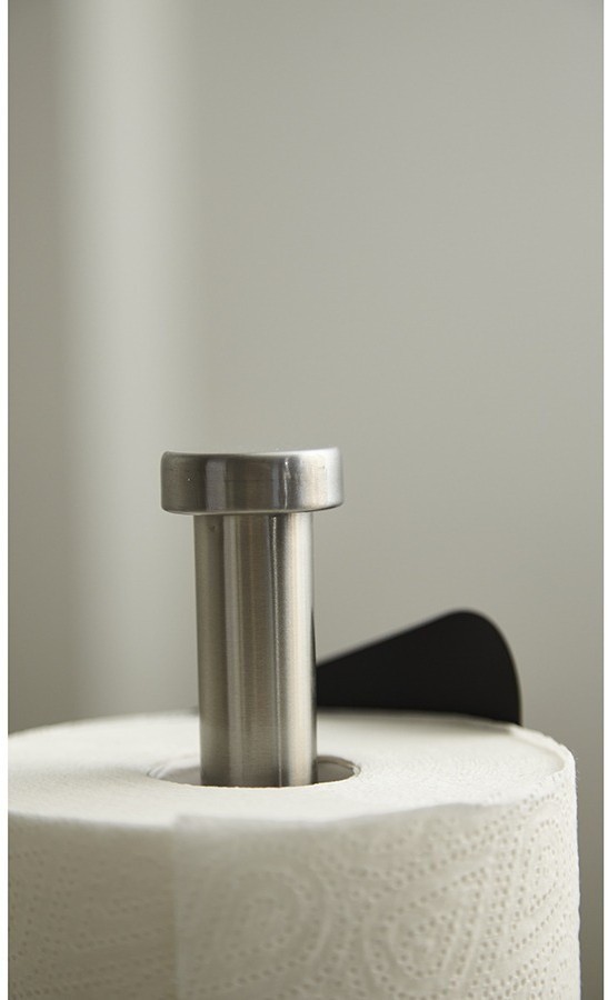 Держатель для бумажных полотенец riks, графит (78427)