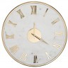 Часы настенные белый мрамор/золото d40см (TT-00012202)