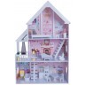 Деревянный кукольный домик «Стейси Авенью» с мебелью 15 предметов (PD320-07)