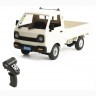 Радиоуправляемый японский белый грузовичок WPL Suzuki Carry ST90 1:16 - WPLD-12MINI