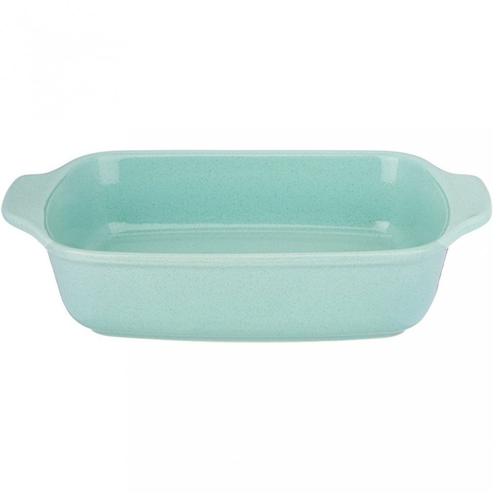 Блюдо для запекания agness "modern kitchen" прямоуг. лазурное 1800 мл 30*19*7 см (777-078)