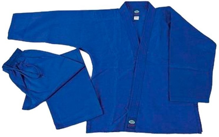 Кимоно для дзюдо MA-302 синее, р.2/150 (133034)