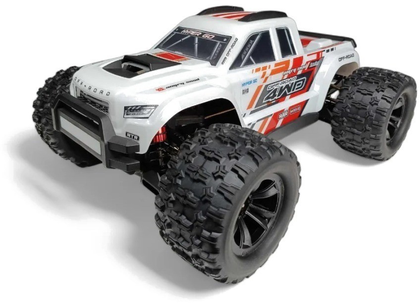 Радиоуправляемый монстр MJX Hyper Go Brushless 4WD 2.4G LED 1:10 (MJX-10208-V1-WHITE)