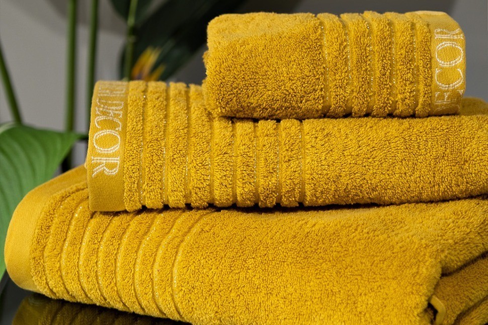 Полотенце Стелла горчичное 50*90 (TT-00012108)