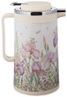 Термос со стеклянной колбой, 950 мл, крышка с клапаном, серия &quot;irises&quot; Agness (734-208)