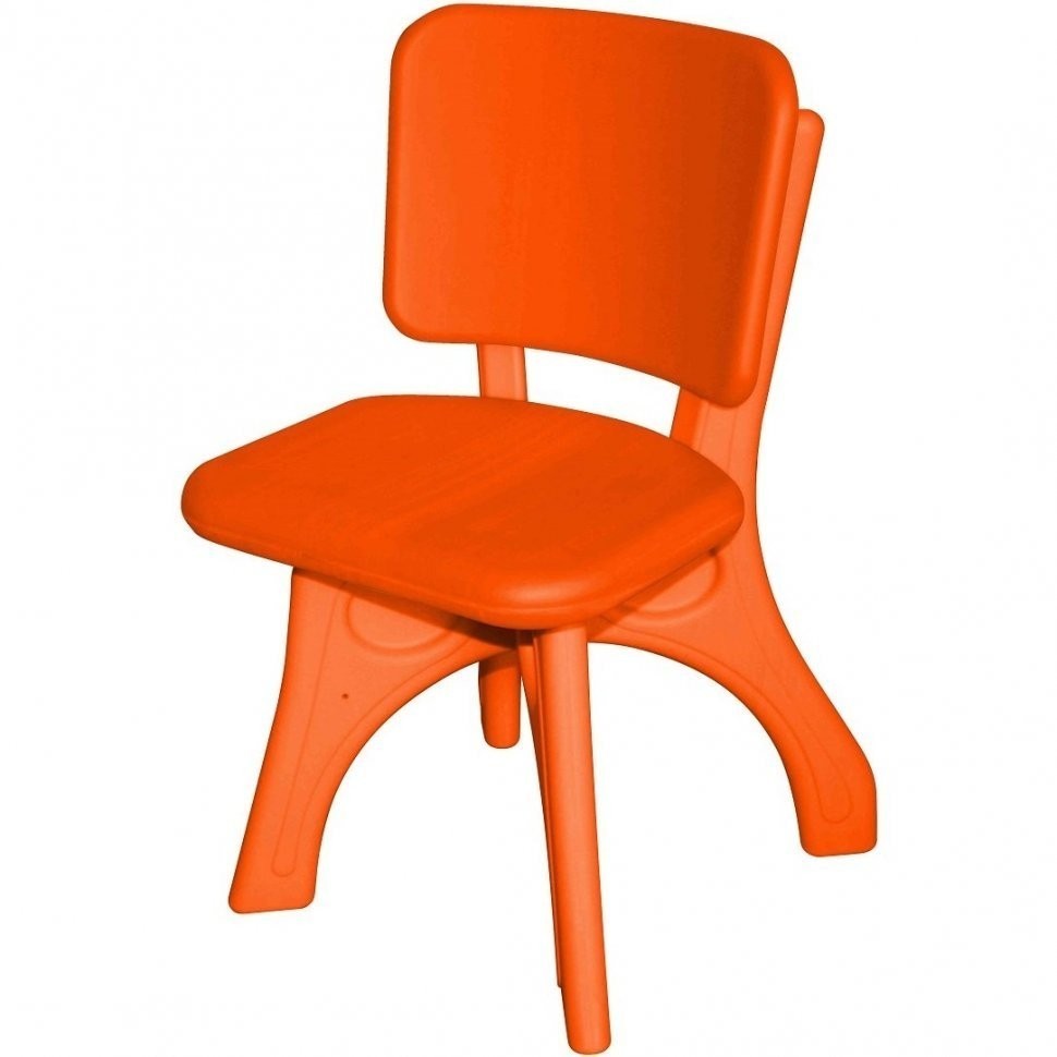 Детский пластиковый стул "Дейзи", оранжевый (KK_LC2000_O)