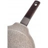 Сковорода блинная с антипригарным покрытием pfluon marble, 22*4,3 см Agness (902-116)