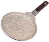 Сковорода блинная с антипригарным покрытием pfluon marble, 22*4,3 см Agness (902-116)