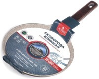 Сковорода блинная с антипригарным покрытием pfluon marble, 22*4,3 см Agness (902-116)