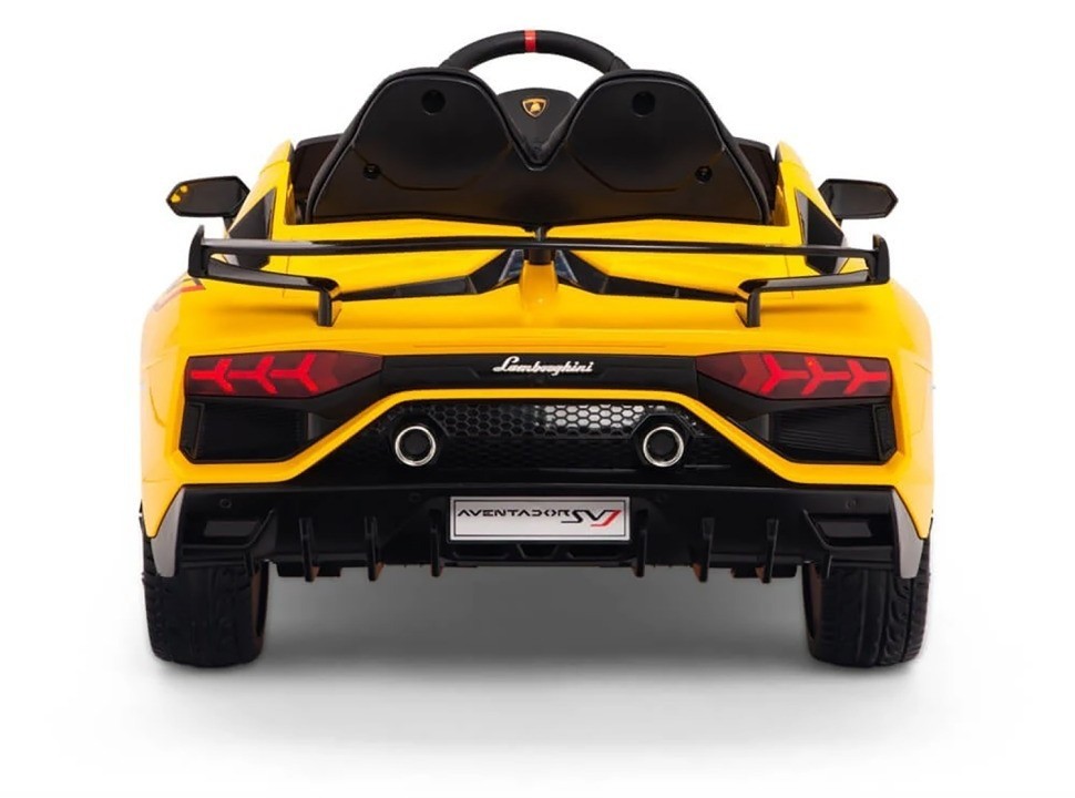 Детский электромобиль Lamborghini SVJ (желтый, 12V) - HL328